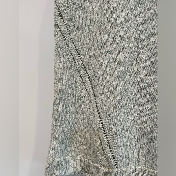 Pure Jill Sweater Womens Petite Small Open Knit Sleeveless Pullover Pistachio - Picture 3 of 9